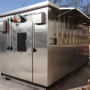 不銹鋼煙氣在線分析檢測操作室站房