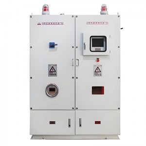雙開門多層帶視窗觸摸屏防爆正壓柜碳鋼不銹鋼可定制